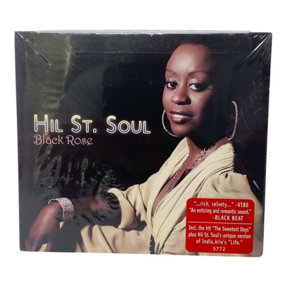 Hil St Soul Black Rose CD Album Music 2008 Shanachie‎ Entertainment